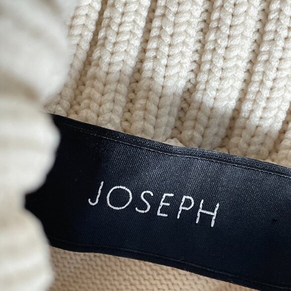 NWOT JOSEPH London Techno Basic Cream Turtleneck Sweater Women's Medium Luxury - Picture 5 of 11